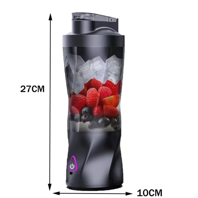 Portable Electric Juicer Blender With 700ml Capacity Rechargeable Smoothie Maker For Travel And Hom 6