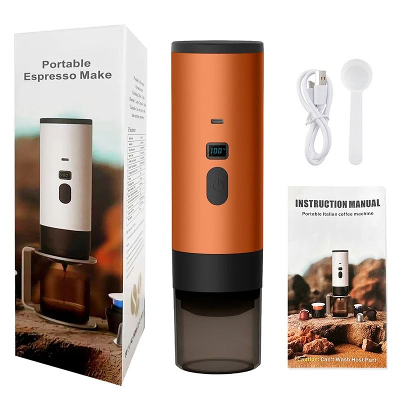 Portable Electric Espresso Coffee Maker With Heating And Type C Charging 11