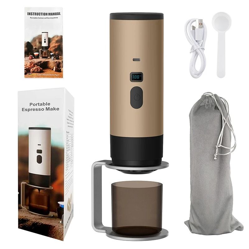 Portable Electric Espresso Coffee Maker With Heating And Type C Charging 13