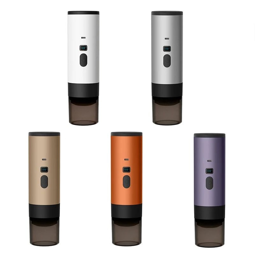 Portable Electric Espresso Coffee Maker With Heating And Type C Charging 5