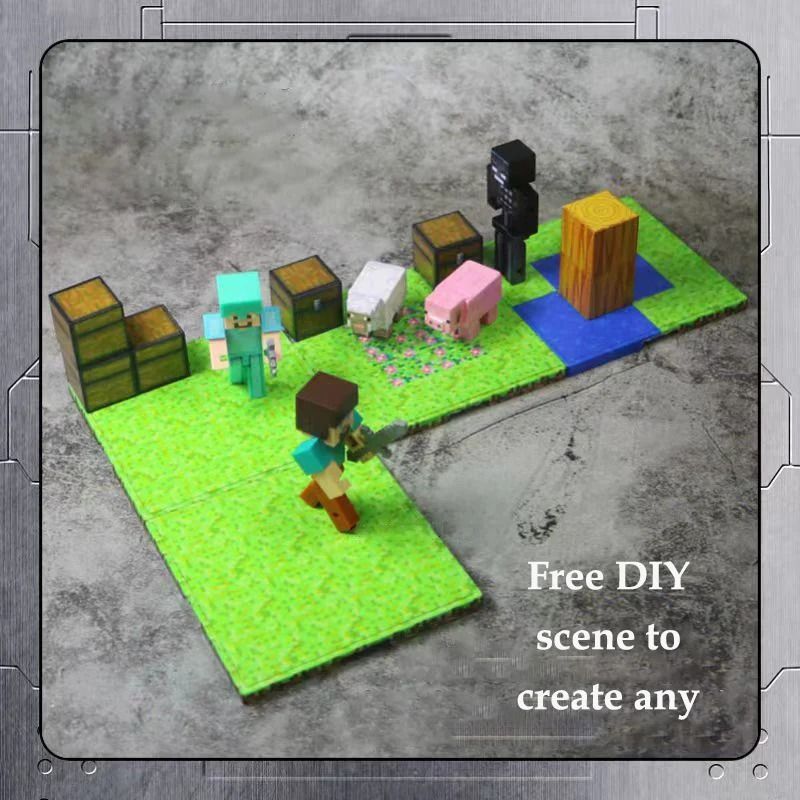 Magnetic Base Plate For Building Block Sets Compatible With Mine World Toys 4