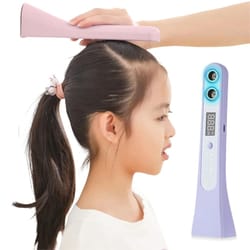 ultrasonic digital height measuring ruler for children with type c charging