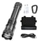 Rechargeable Zoomable LED Flashlight With LCD Display 9