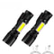 Rechargeable Zoomable LED Flashlight With LCD Display 13