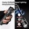 Rechargeable Zoomable LED Flashlight With LCD Display 3