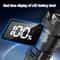 Rechargeable Zoomable LED Flashlight With LCD Display 4