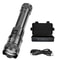 Rechargeable Zoomable LED Flashlight With LCD Display 6