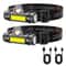 Rechargeable COB LED Headlamp With Magnetic Base And Adjustable Strap 9