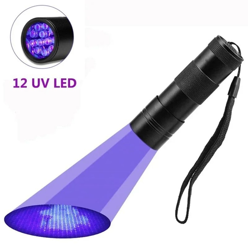 Portable UV Flashlight Black Light Detector For Pet Stains And Inspection 7