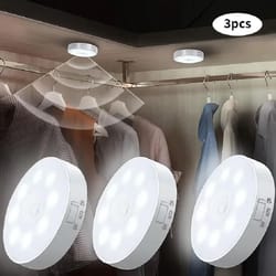 motion sensor led night light usb rechargeable cabinet and closet lamp