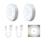 Motion Sensor LED Night Light USB Rechargeable Cabinet And Closet Lamp 8