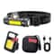 Rechargeable COB LED Headlamp With Magnetic Base For Outdoor Use 9