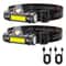 Rechargeable COB LED Headlamp With Magnetic Base For Outdoor Use 10