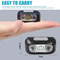 Mini LED Headlamp With Wave Sensor And USB Rechargeable Battery 3