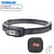 Mini LED Headlamp With Wave Sensor And USB Rechargeable Battery 8