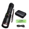 Powerful White Laser LED Flashlight With USB C Rechargeable Battery 9