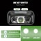 USB Rechargeable LED Headlamp With Motion Sensor For Running And Fishing 4