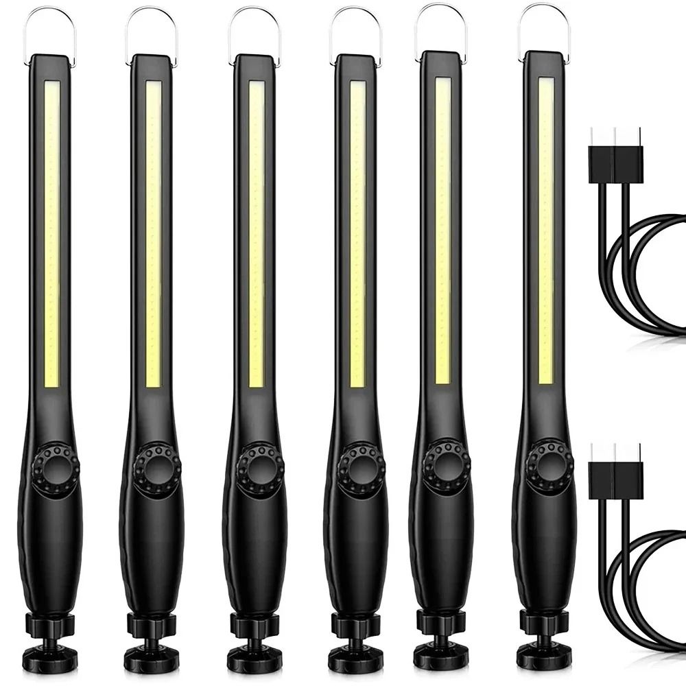 COB LED Magnetic Work Light USB Rechargeable Inspection And Camping Lamp 11