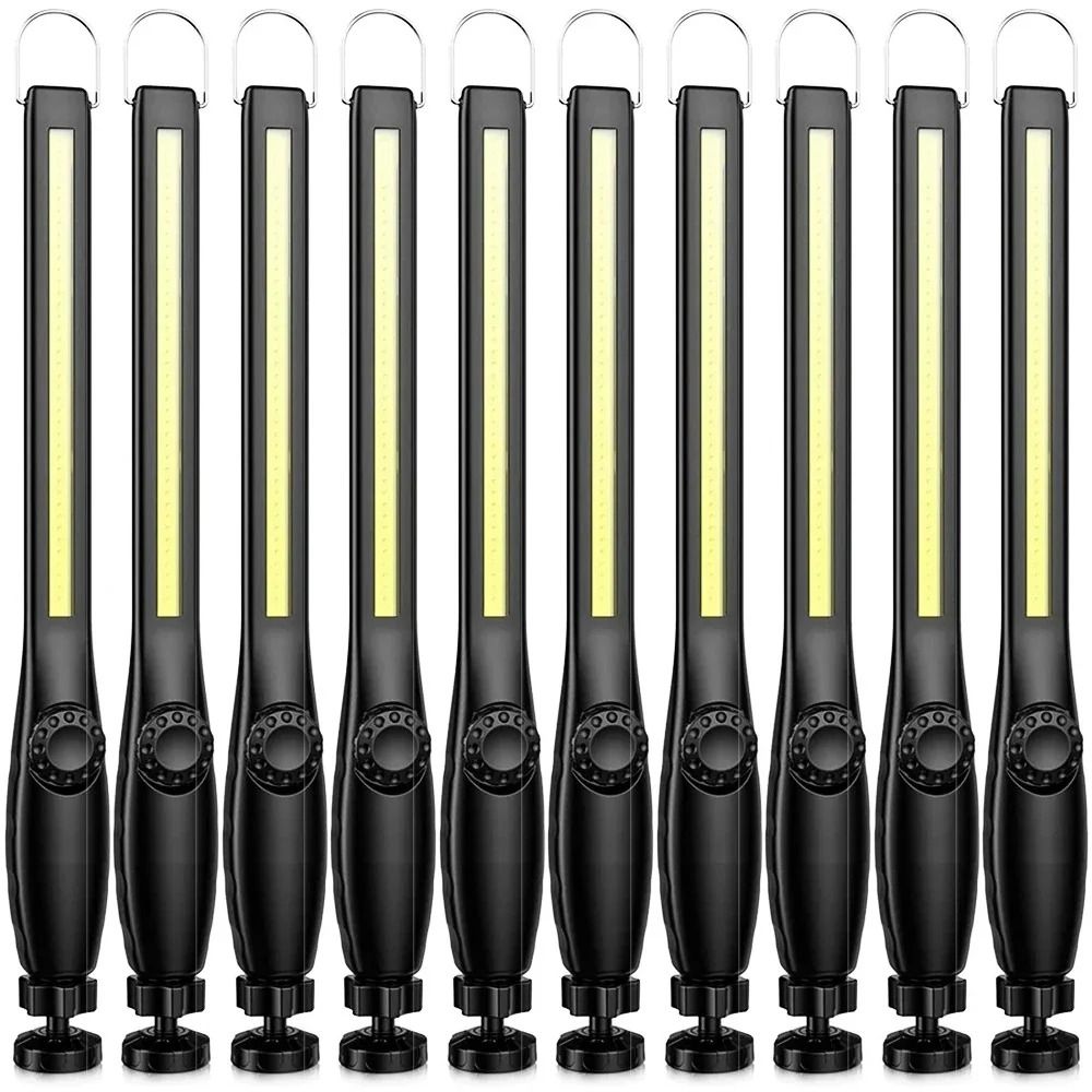 COB LED Magnetic Work Light USB Rechargeable Inspection And Camping Lamp 13