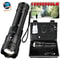 Super Bright USB Rechargeable LED Flashlight With Long Range Beam 0