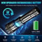 Super Bright USB Rechargeable LED Flashlight With Long Range Beam 4