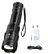 Super Bright USB Rechargeable LED Flashlight With Long Range Beam 7
