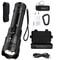 Super Bright USB Rechargeable LED Flashlight With Long Range Beam 8