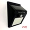 Solar LED Motion Sensor Wall Light With 40 LED Beads For Outdoor Use 6