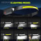 USB Rechargeable COB LED Sensor Headlamp With 5 Lighting Modes 3