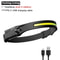 USB Rechargeable COB LED Sensor Headlamp With 5 Lighting Modes 6