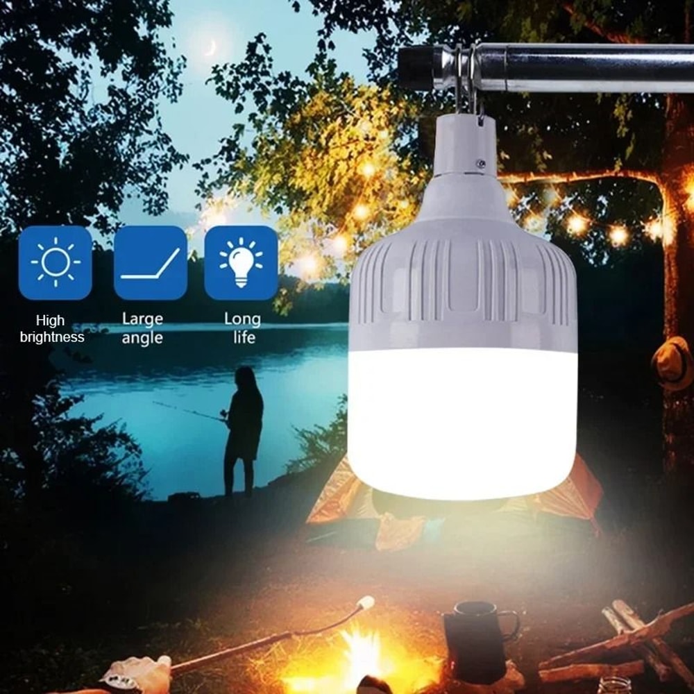 USB Rechargeable Camping Light LED Lantern Portable Emergency Bulb Lamp 2