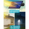 106 LED Solar Motion Sensor Flood Light With Separate Panel For Outdoor Use 1