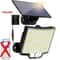 106 LED Solar Motion Sensor Flood Light With Separate Panel For Outdoor Use 8