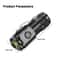 Super Bright Mini LED Flashlight With Pen Clip And USB Rechargeable Battery 5