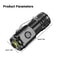 Super Bright Mini LED Flashlight With Pen Clip And USB Rechargeable Battery 5