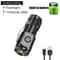 Super Bright Mini LED Flashlight With Pen Clip And USB Rechargeable Battery 6