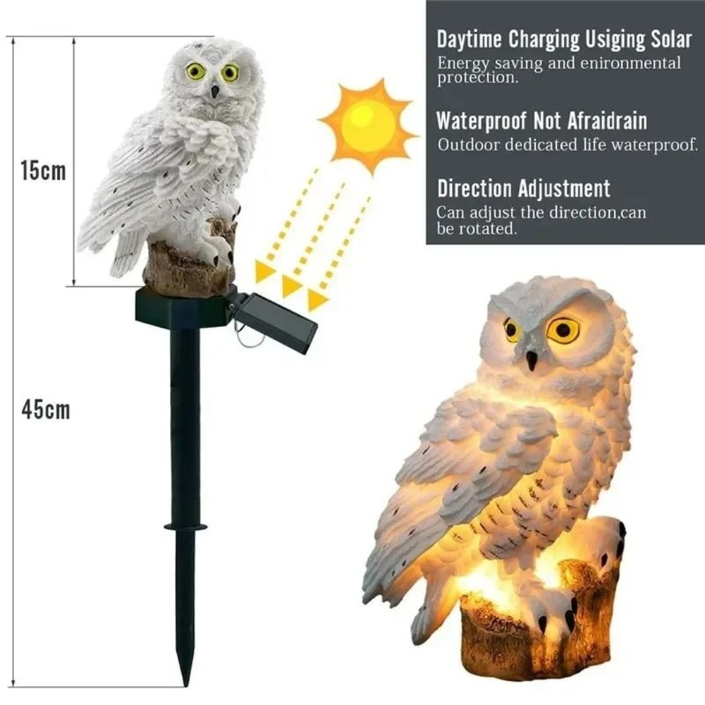Solar Fairy House Garden Light With Warm White LED For Outdoor Decor 4