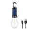 Solar And USB Rechargeable LED Camping Bulb With Dimmable Warm Light 8