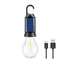 Solar And USB Rechargeable LED Camping Bulb With Dimmable Warm Light 8