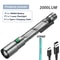 High Power Mini Flashlight With USB Charging Clip And Magnetic Base 9