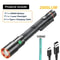 High Power Mini Flashlight With USB Charging Clip And Magnetic Base 6