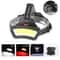 ZK40 Wide Angle COB LED Headlamp With USB Rechargeable Dual Battery Design 1