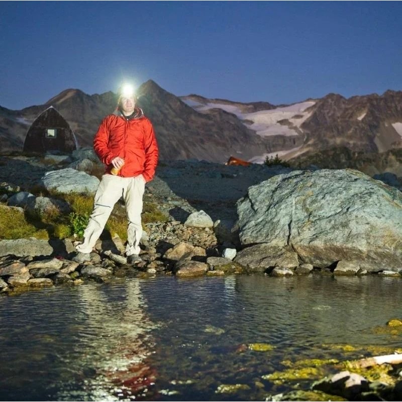 ZK40 Wide Angle COB LED Headlamp With USB Rechargeable Dual Battery Design 4