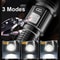 Mini Tactical LED Flashlight With COB Side Light USB Rechargeable 1
