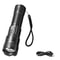 Mini Tactical LED Flashlight With COB Side Light USB Rechargeable 7