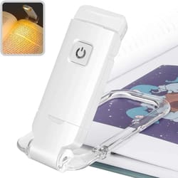 mini led clip on book light portable reading lamp with eye protection