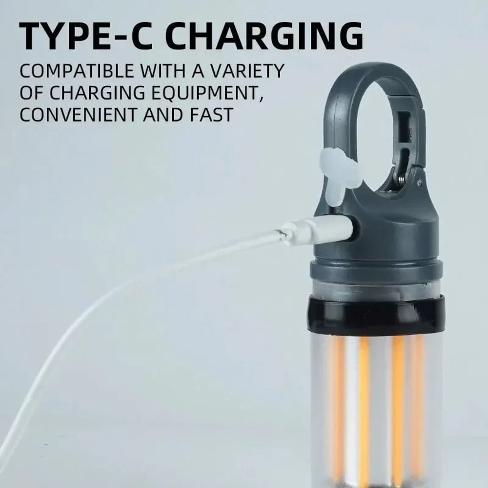 Rechargeable Multifunctional Camping Light Portable LED Work Flashlight 4