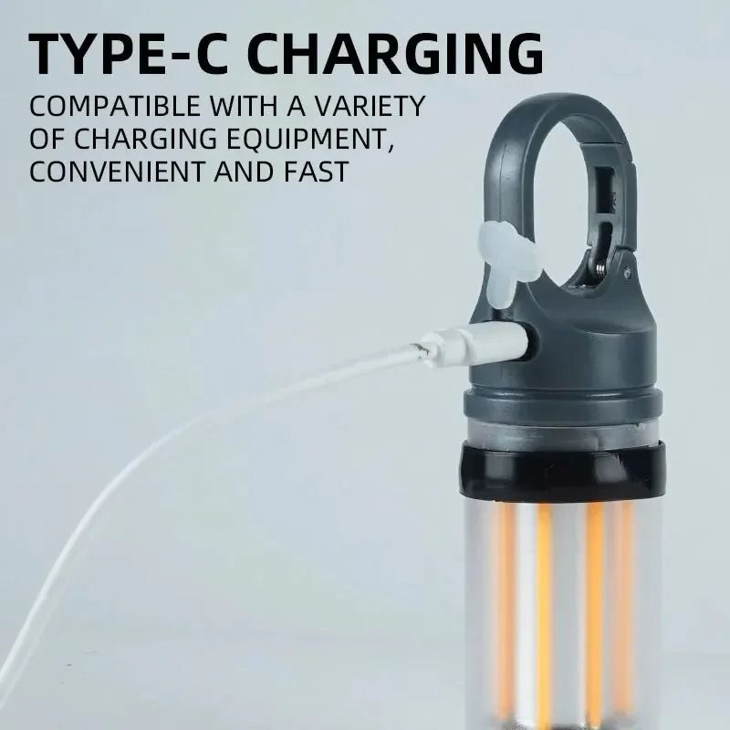 Rechargeable Multifunctional Camping Light Portable LED Work Flashlight 4