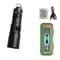 Multifunctional Mini Rechargeable Flashlight With Telescopic Zoom And Keychain Ring 11