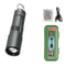 Multifunctional Mini Rechargeable Flashlight With Telescopic Zoom And Keychain Ring 13